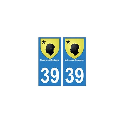 39 Dole autocollant plaque blason armoiries stickers département ville