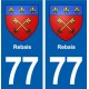 77 Discount coat of arms sticker plate stickers city