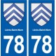 78 Lévis-Saint-Nom blason autocollant plaque stickers ville