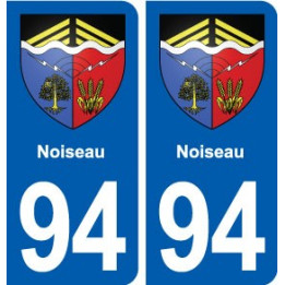 94 Noiseau blason autocollant plaque stickers ville