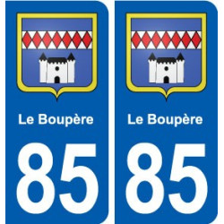 85 Le Boupère blason autocollant plaque stickers ville