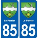 85 Le Perrier blason autocollant plaque stickers ville