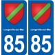 85 Longeville-sur-Mer blason autocollant plaque stickers ville