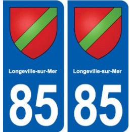 85 Longeville-sur-Mer blason autocollant plaque stickers ville