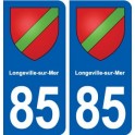 85 Longeville-sur-Mer blason autocollant plaque stickers ville