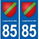 85 Longeville-sur-Mer blason autocollant plaque stickers ville