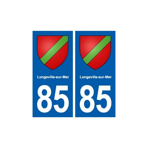 85 Longeville-sur-Mer blason autocollant plaque stickers ville