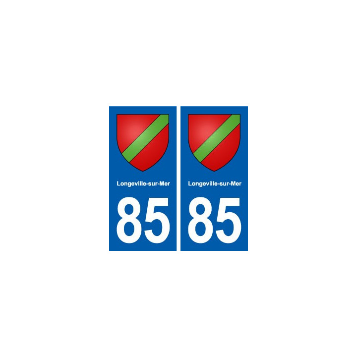 85 Longeville-sur-Mer blason autocollant plaque stickers ville