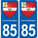 85 Lucs-sur-Boulogne blason autocollant plaque stickers ville