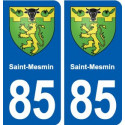 85 Saint-Mesmin blason autocollant plaque stickers ville