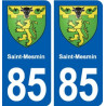 85 Saint-Mesmin blason autocollant plaque stickers ville