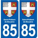 85 Saint-Philbert-de-Bouaine blason autocollant plaque stickers ville