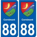 88 Cornimont blason autocollant plaque stickers ville