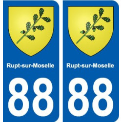 88 Rupt-sur-Moselle blason autocollant plaque stickers ville