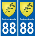 88 Rupt-sur-Moselle blason autocollant plaque stickers ville