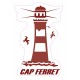 Autocollant Cap Ferret Phare 33 sticker adhesif logo 1