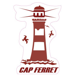 Autocollant Cap Ferret Phare 33 sticker adhesif logo 1