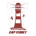 Autocollant Cap Ferret Phare 33 sticker adhesif logo 1