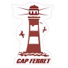 Autocollant Cap Ferret Phare 33 sticker adhesif logo 1