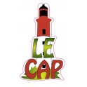 Autocollant Cap Ferret Phare 33 sticker adhesif logo 2