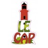 Autocollant Cap Ferret Phare 33 sticker adhesif logo 2