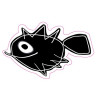 Autocollant poisson fish  sticker adhesif logo 5