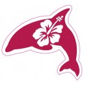 Dauphin Dolphin autocollant stickers adhésif logo 1