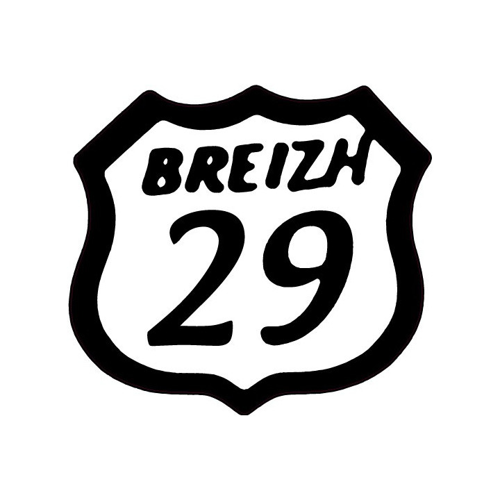 29 Breizh logo sticker adhésif logo autocollant adhésif Bretagne
