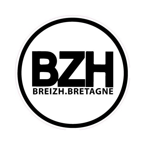 Autocollant Breton Breizh sticker rond logo 1-1