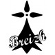 Autocollant sticker Bretagne Breizh Breton logo 2-1