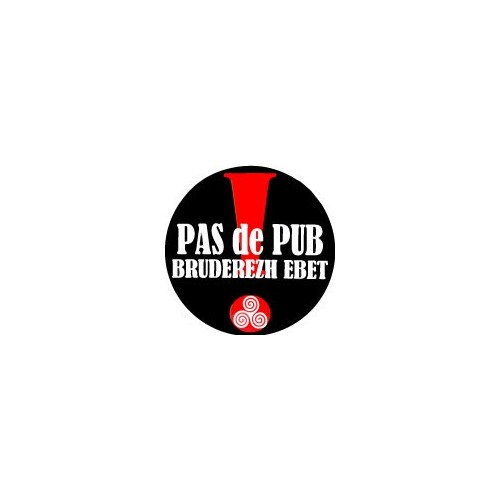 autocollant stop pub breton bretagne bruderezh ebet