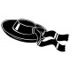 autocollant bretagne chapeau breton logo