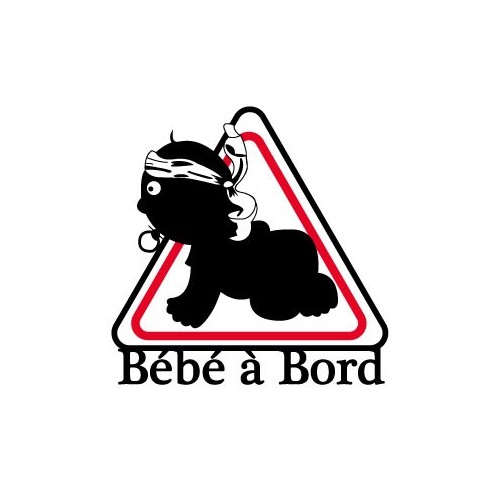 Autocollant Bébé à bord Corse foulard sticker adhesif