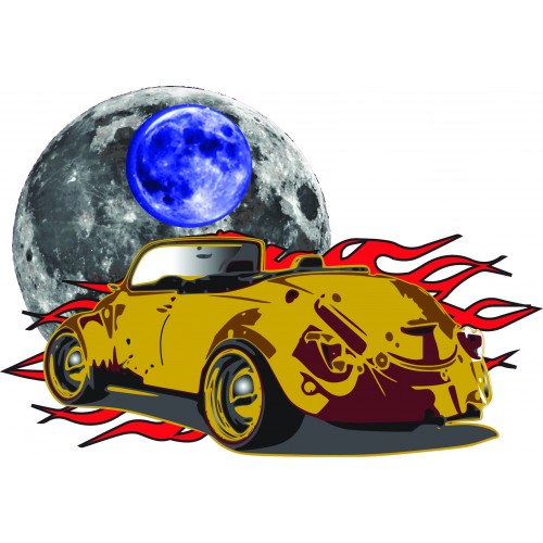 Concept Car Lunes logo autocollant adhésif