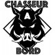 Autocollant chasseur à Bord sanglier 7-1 sticker