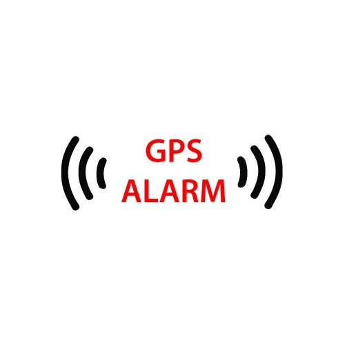 Autocollant alarme gps voiture sticker alarm