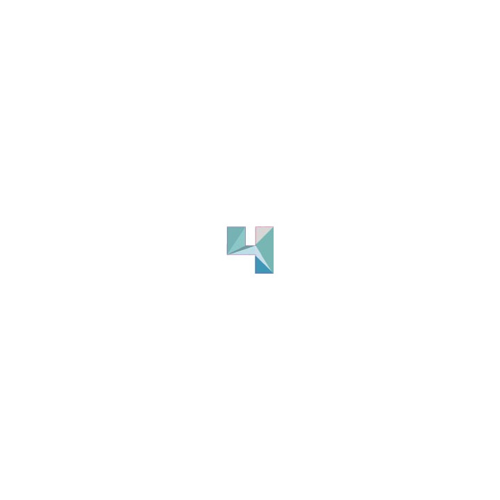 Chiffre 4 quatre - autocollant sticker triangles bleus adhésif ref67