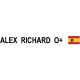 Autocollant pour casque de moto sticker Identité - pegatina color de la bandera española