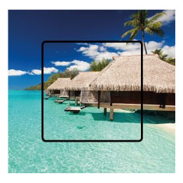 Stickers paysage plage sticker autocollant interrupteur