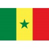 Autocollant Drapeau Sénégal sticker flag