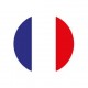 Drapeau Français - Autocollants Stickers caches enjoliveurs  pour jante auto