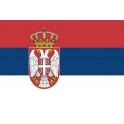 Autocollant Drapeau Serbie sticker