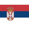 Autocollant Drapeau Serbie sticker