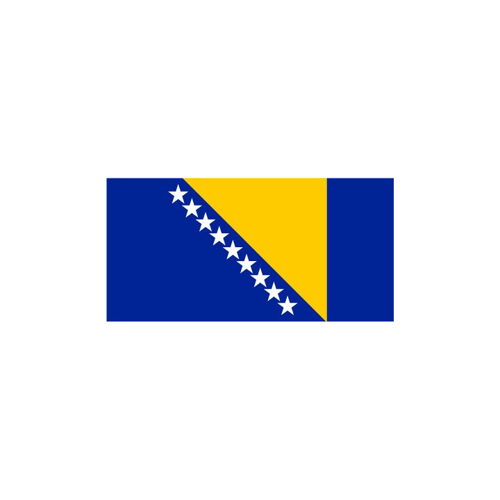 Autocollant Drapeau Bosnie-Herzégovie sticker