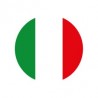 Drapeau Italie - Autocollants Stickers caches enjoliveurs  pour jante auto