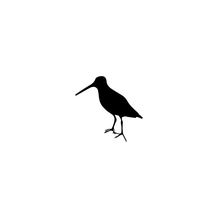 Autocollant logo Bécasse oiseau sticker