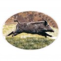 Aufkleber wildschwein logo1-3 sticker