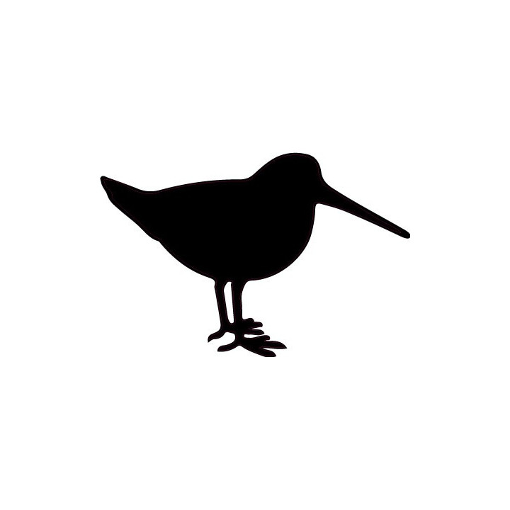 Autocollant logo 4 Bécasse oiseau sticker