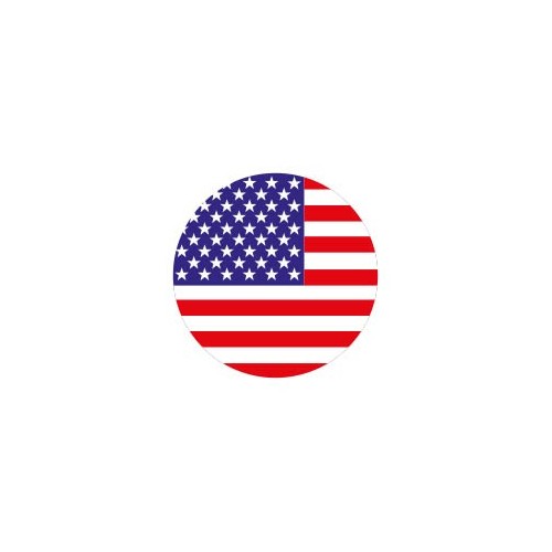 Drapeau USA - Autocollants Stickers caches enjoliveurs  pour jante auto