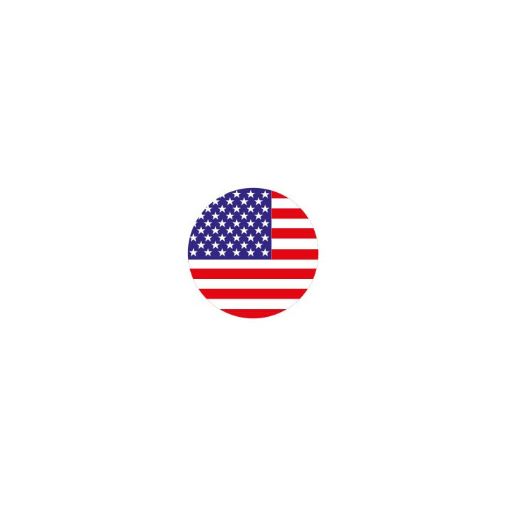 Drapeau USA - Autocollants Stickers caches enjoliveurs  pour jante auto